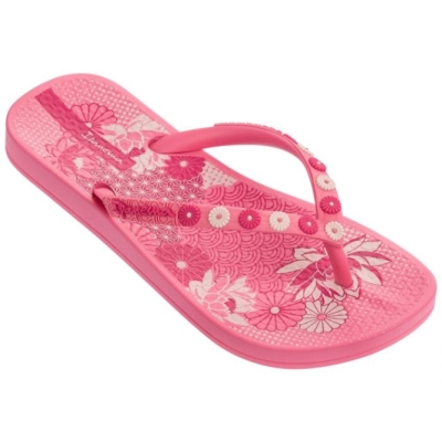 Kids' Ipanema Anatomica Lovely Flip Flops Rose | US109347HI