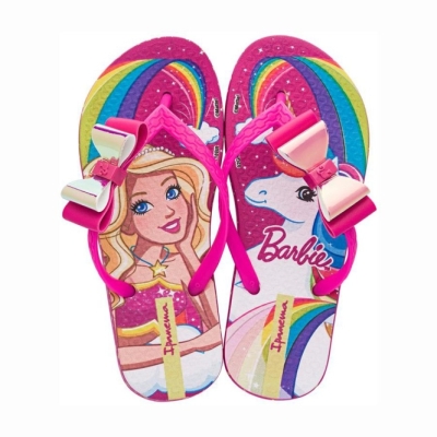 Kids' Ipanema Barbie Fantasia Flip Flops Rose | US384671UZ