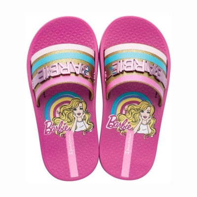 Kids' Ipanema Barbie Slides Rose Gold | US681342ZX