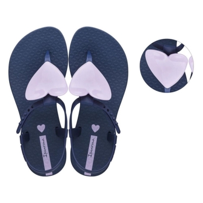 Kids' Ipanema Class Love Sandals Navy Rose | US730859IO