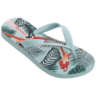 Kids' Ipanema Classic VIII Flip Flops Blue | US960785SV