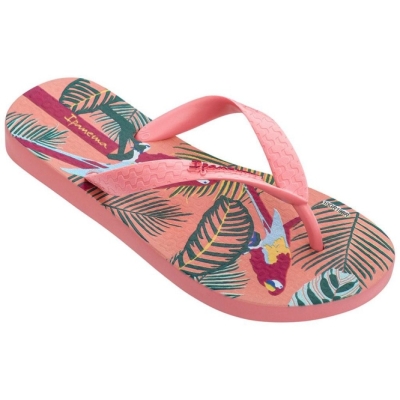 Kids' Ipanema Classic VIII Flip Flops Rose | US817592QP