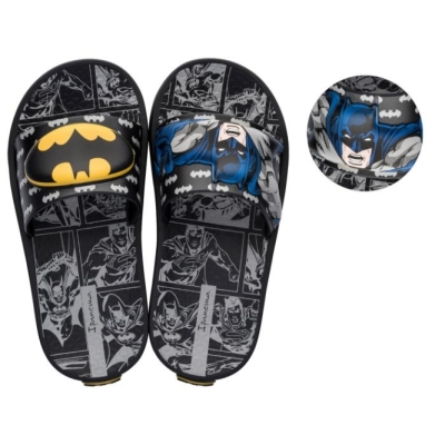 Kids' Ipanema Justice League 3D Slides Black | US458021LN