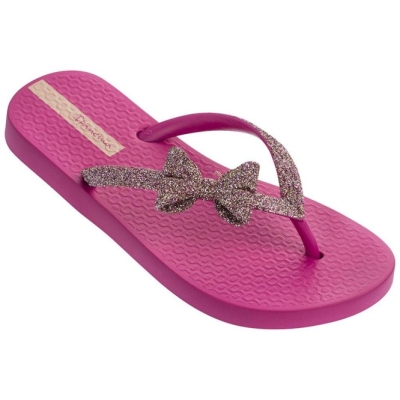 Kids' Ipanema Lolita IV Flip Flops Rose Gold | US327658GH