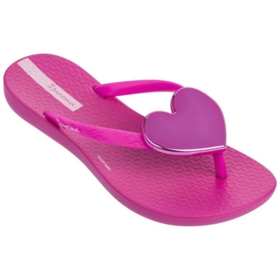 Kids' Ipanema Maxi Fashion Flip Flops Rose | US167582PF