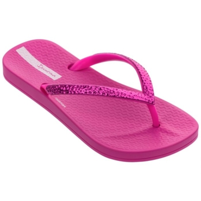 Kids' Ipanema Mesh Shore Flip Flops Rose | US731649LK