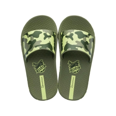 Kids' Ipanema Slippy Sandals Green | US347521RH