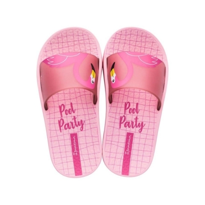 Kids' Ipanema Slippy Sandals Rose | US592307RC