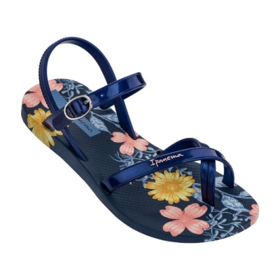 Kids' Ipanema Suzi Print II Sandals Blue | US371259HN