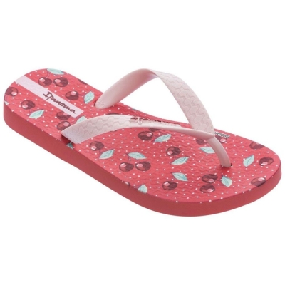 Kids' Ipanema Temas IX Flip Flops Red Rose | US941067GR