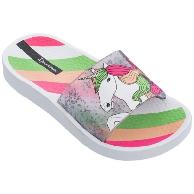 Kids' Ipanema Urban Slides White | US064137WT