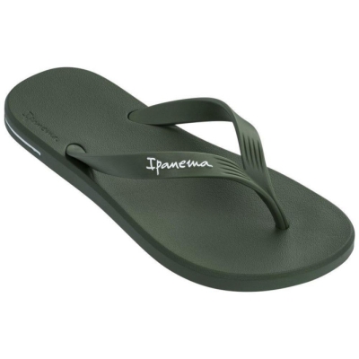 Men's Ipanema Posto 10 Ad Flip Flops Green | US368914DQ