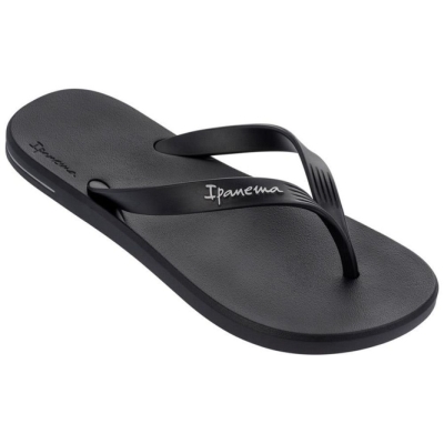 Men's Ipanema Posto 10 Flip Flops Black | US675390BD