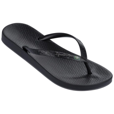 Women's Ipanema Anatomic Brilliant III Flip Flops Black | US257148ZA