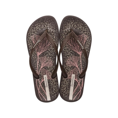 Women's Ipanema Anatomic Temas XI Flip Flops Brown | US568730QS