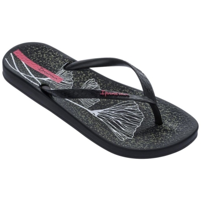 Women's Ipanema Anatomic Temas XI Flip Flops Black | US613805ZX