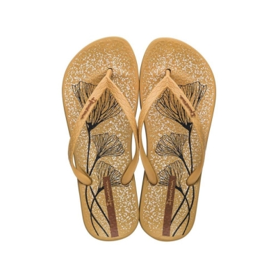 Women's Ipanema Anatomic Temas XI Flip Flops Khaki | US652813PC