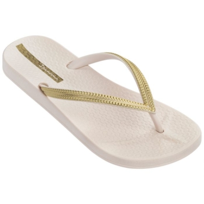 Women's Ipanema Anatomica Flip Flops Ivory | US259378LF