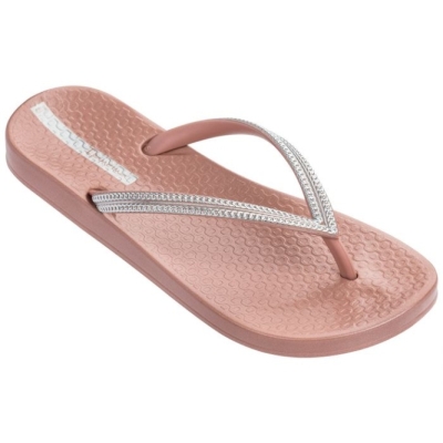 Women's Ipanema Anatomica Flip Flops Rose | US752843BJ