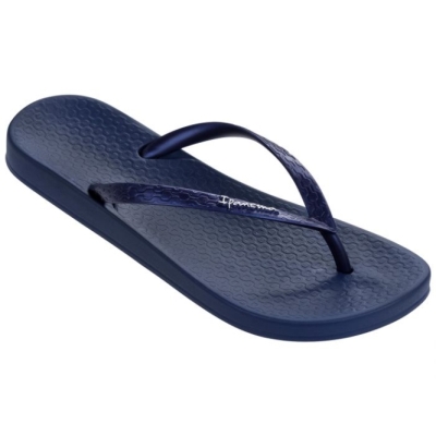 Women's Ipanema Anatomica Tan Flip Flops Navy | US269158PF