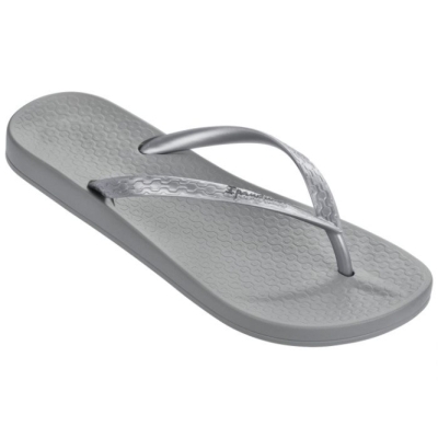 Women's Ipanema Anatomica Tan Flip Flops Silver | US274803SE