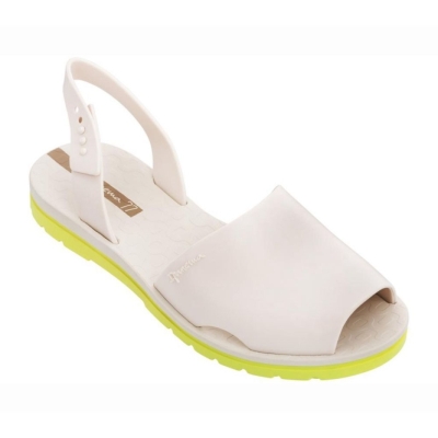 Women's Ipanema Barcelona Sandals Ivory Yellow | US872936MP