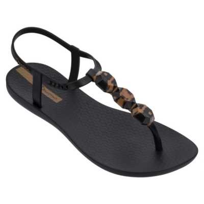 Women's Ipanema Charm Sandals Black | US583197BK