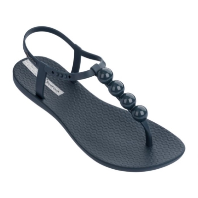 Women's Ipanema Charm Sandals Navy | US563418RA