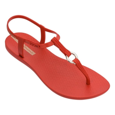 Women's Ipanema Charm VII Aro Sandals Red | US928061KR