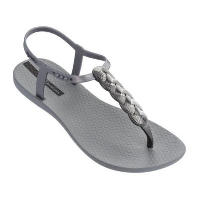 Women's Ipanema Charm VI Wave Sandals Grey | US924750JB