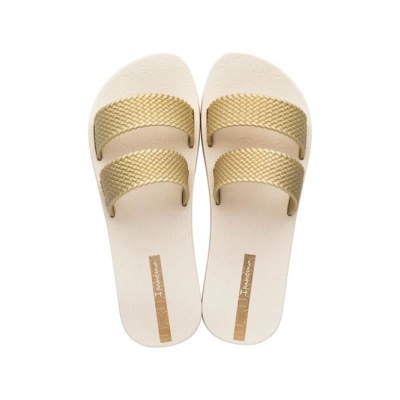 Women's Ipanema City Sandals Ivory Gold | US639048ST