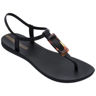 Women's Ipanema Class Charm Sandals Black | US289706MR