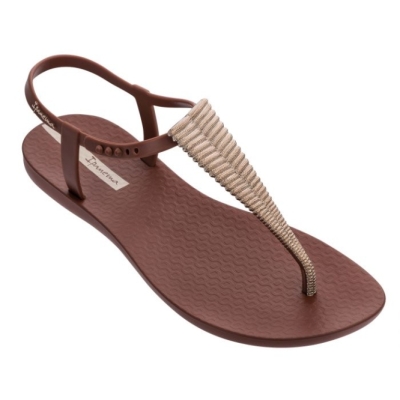 Women's Ipanema Class Chrome Sandals Brown | US325869CI