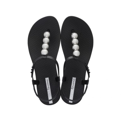 Women's Ipanema Class Pebble Sandals Black | US319560XJ