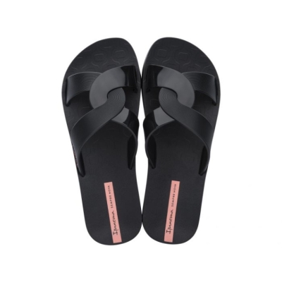 Women's Ipanema Feel Slides Black | US306784MG