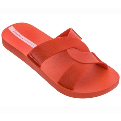 Women's Ipanema Feel Slides Red | US835160CJ