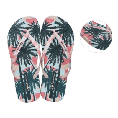 Women's Ipanema I Love Sun Flip Flops Rose | US315976PF