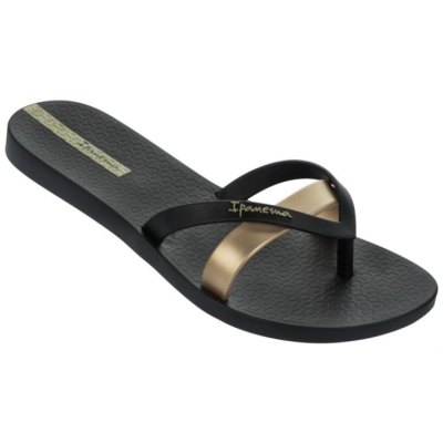 Women's Ipanema Kirei Flip Flops Gold | US790518MA