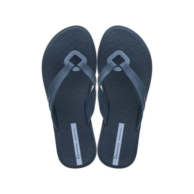 Women's Ipanema Nexo Flip Flops Navy | US621985BF