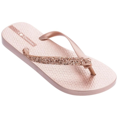 Women's Ipanema Pebble Flip Flops Rose | US215437RL