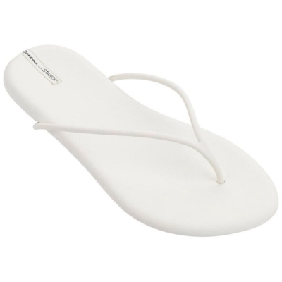 Women's Ipanema Philippe Starck Thing M II Flip Flops White | US152974RH