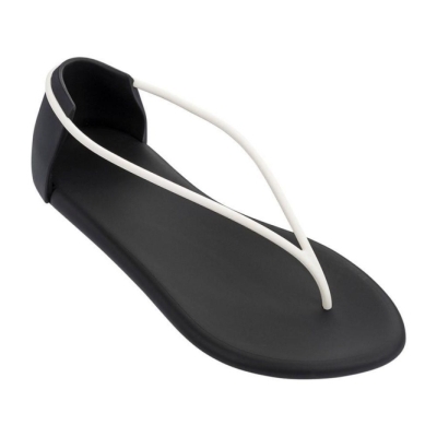 Women's Ipanema Philippe Starck Thing N II Sandals Black White | US104932ZX