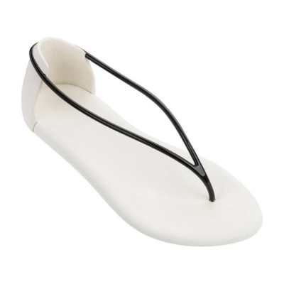 Women's Ipanema Philippe Starck Thing N II Sandals White Black | US463281IW