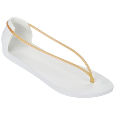 Women's Ipanema Philippe Starck Thing N Sandals White Orange | US746025JL