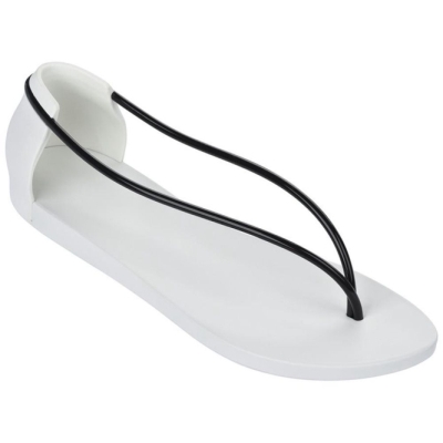 Women's Ipanema Philippe Starck Thing N Sandals White Black | US807645TY