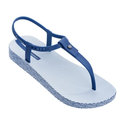 Women's Ipanema Plush Weave Sandals Blue | US458702EA