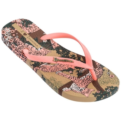 Women's Ipanema Pop Flip Flops Ivory Rose | US502831AG