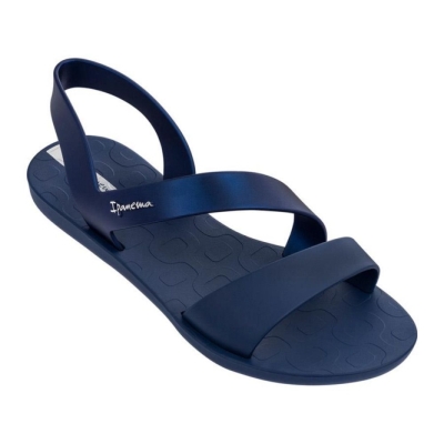 Women's Ipanema Vibe Sandals Navy | US836471YS