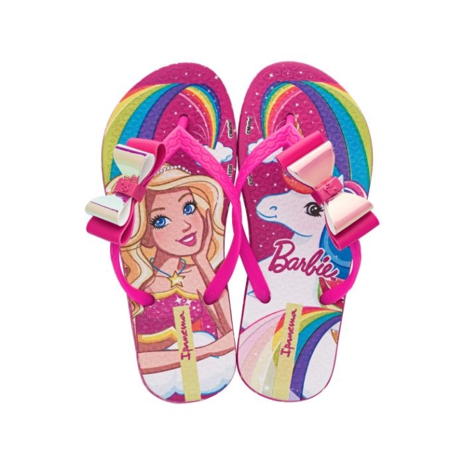 Kids\' Ipanema Barbie Fantasia Flip Flops Rose | US671954RN