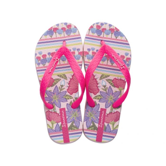 Kids\' Ipanema Classic Flip Flops Rose | US264850GR